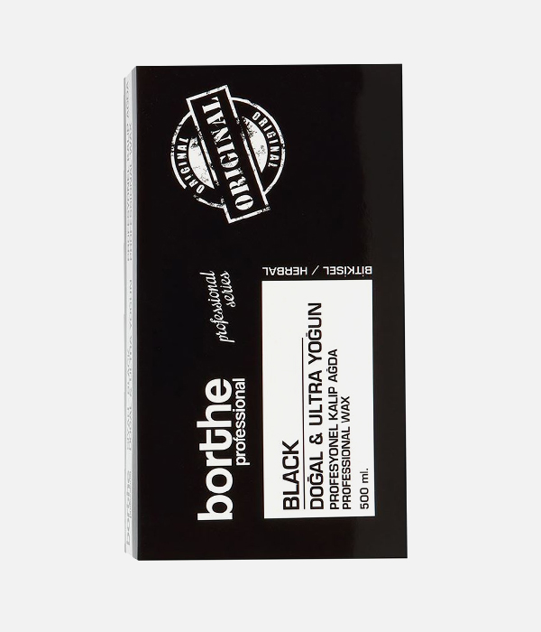 Boubaz - HARD WAX - 500 GR (BLACK)